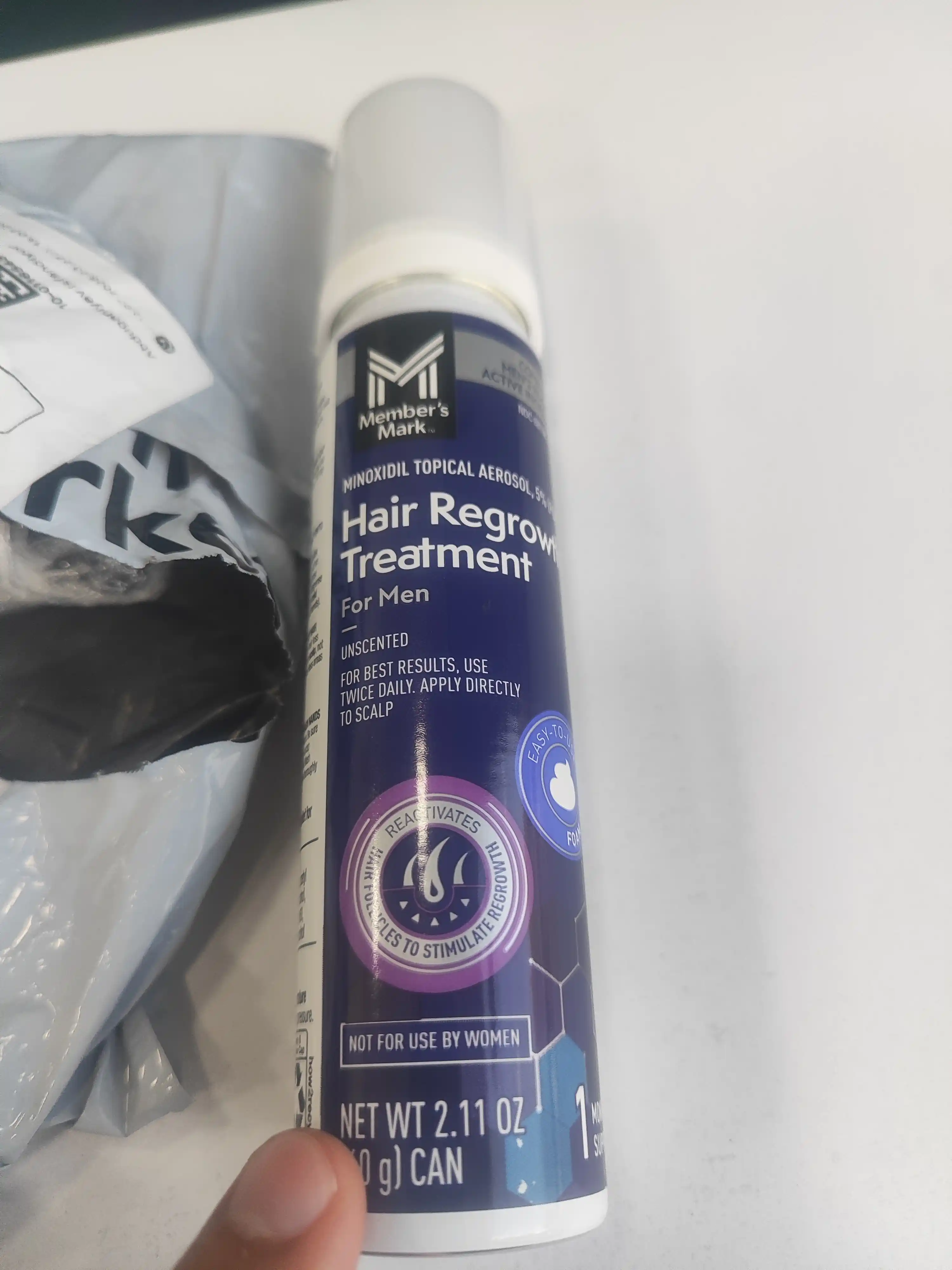 Вспомогательное средство для укрепления и роста волос пена Minoxidil 5%