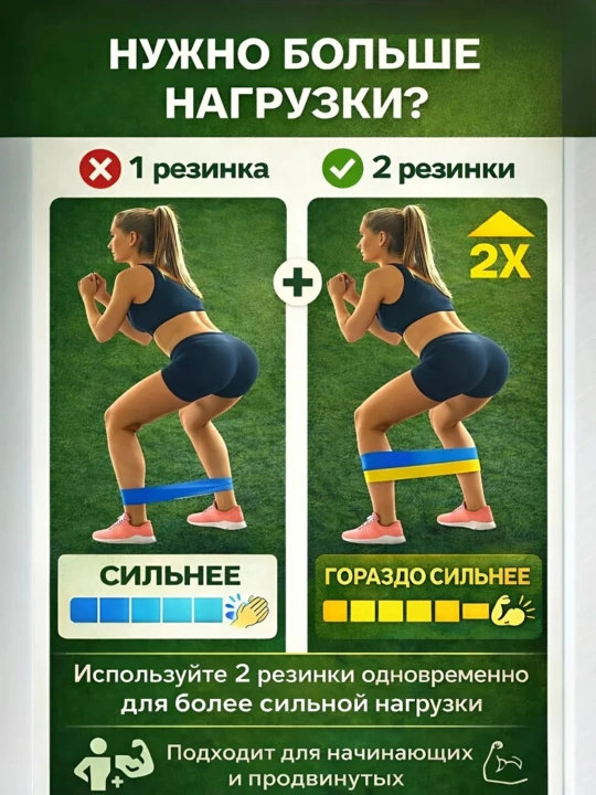 Фитнес резинки Vegastar