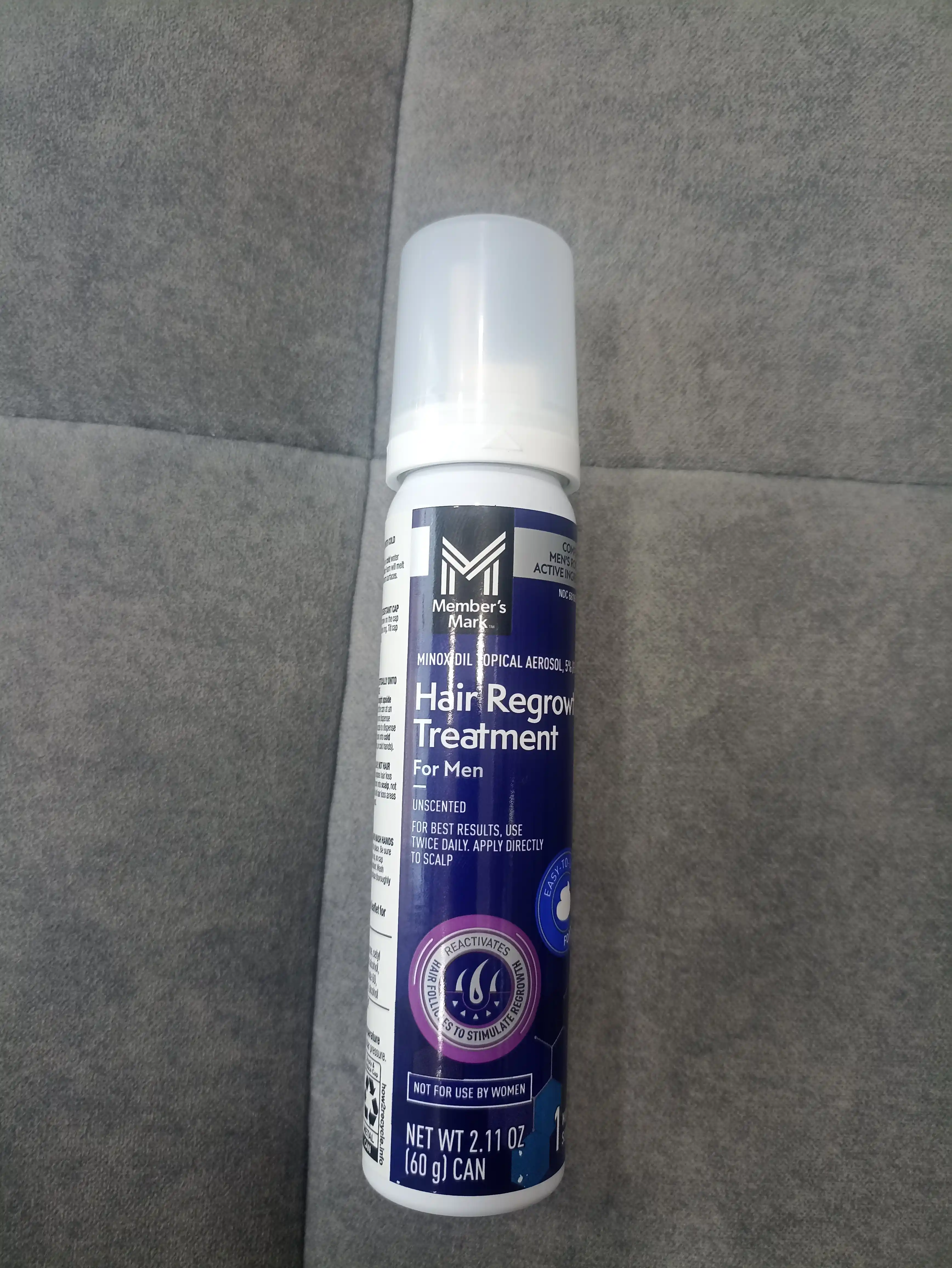 Вспомогательное средство для укрепления и роста волос пена Minoxidil 5%