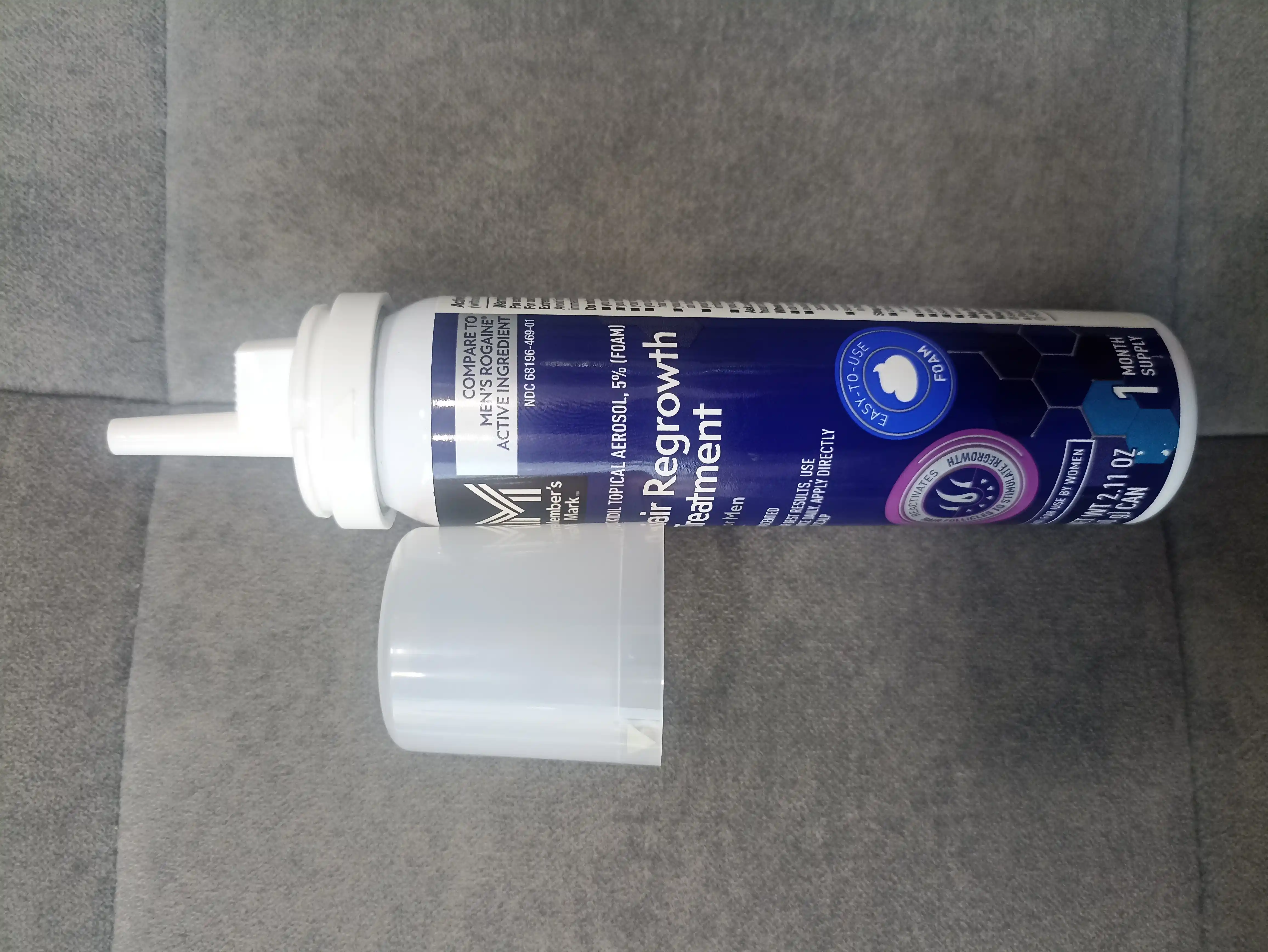 Вспомогательное средство для укрепления и роста волос пена Minoxidil 5%
