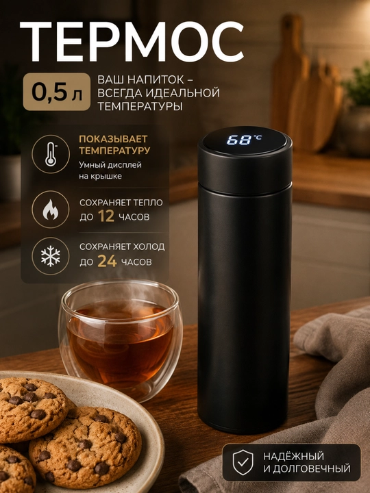 Термос детское 0.5 л - 