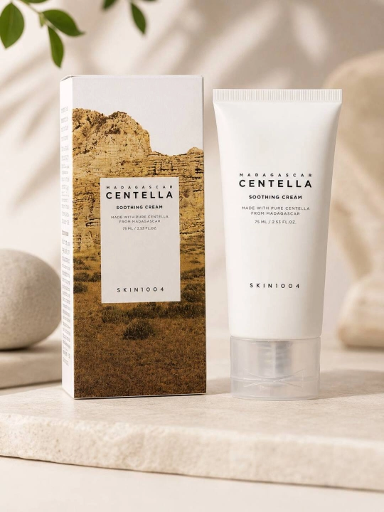 Madagascar Centella Soothing Cream успокаивающий крем для лица с экстрактом центеллы,75мл