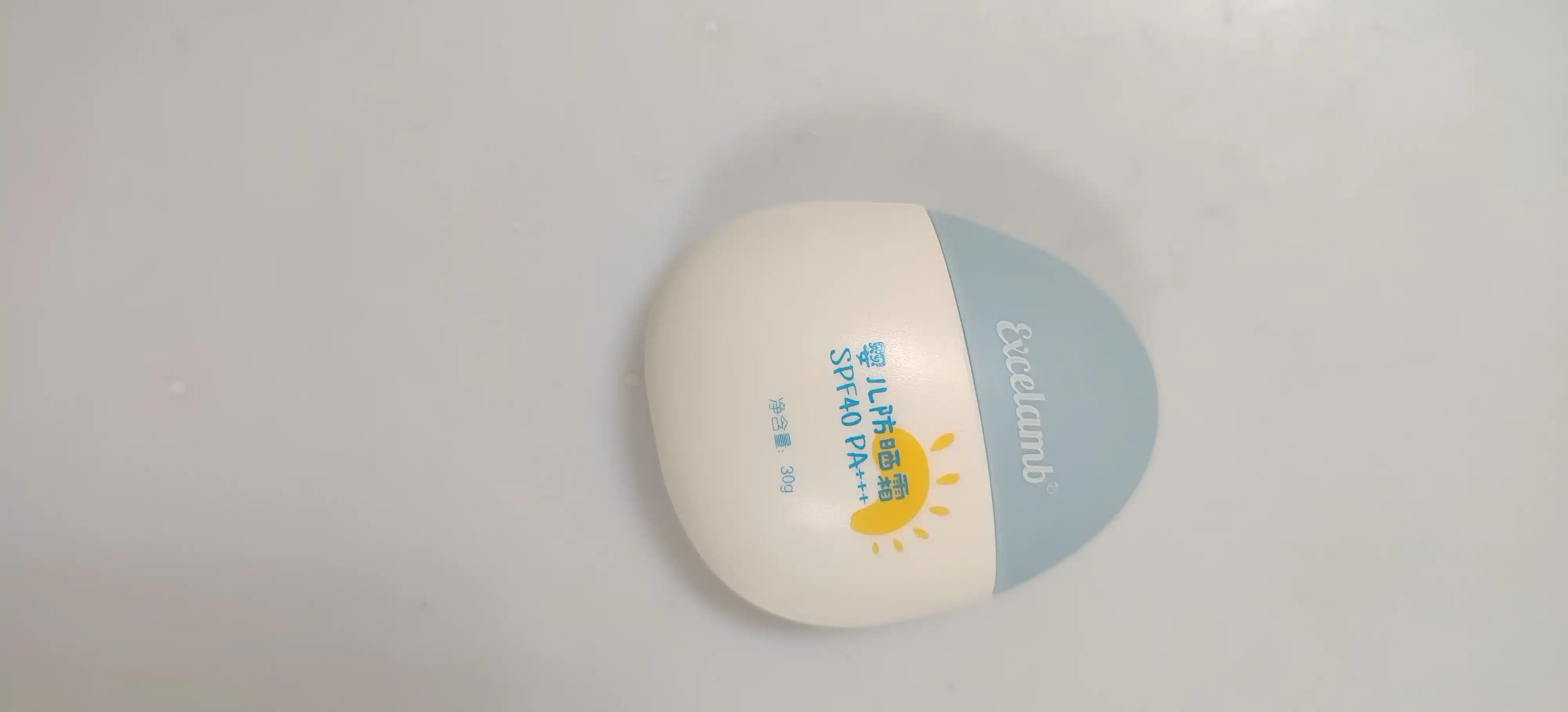 Детский солнцезащитный крем Excelamb натуральный, увлажняющий SPF 40+
