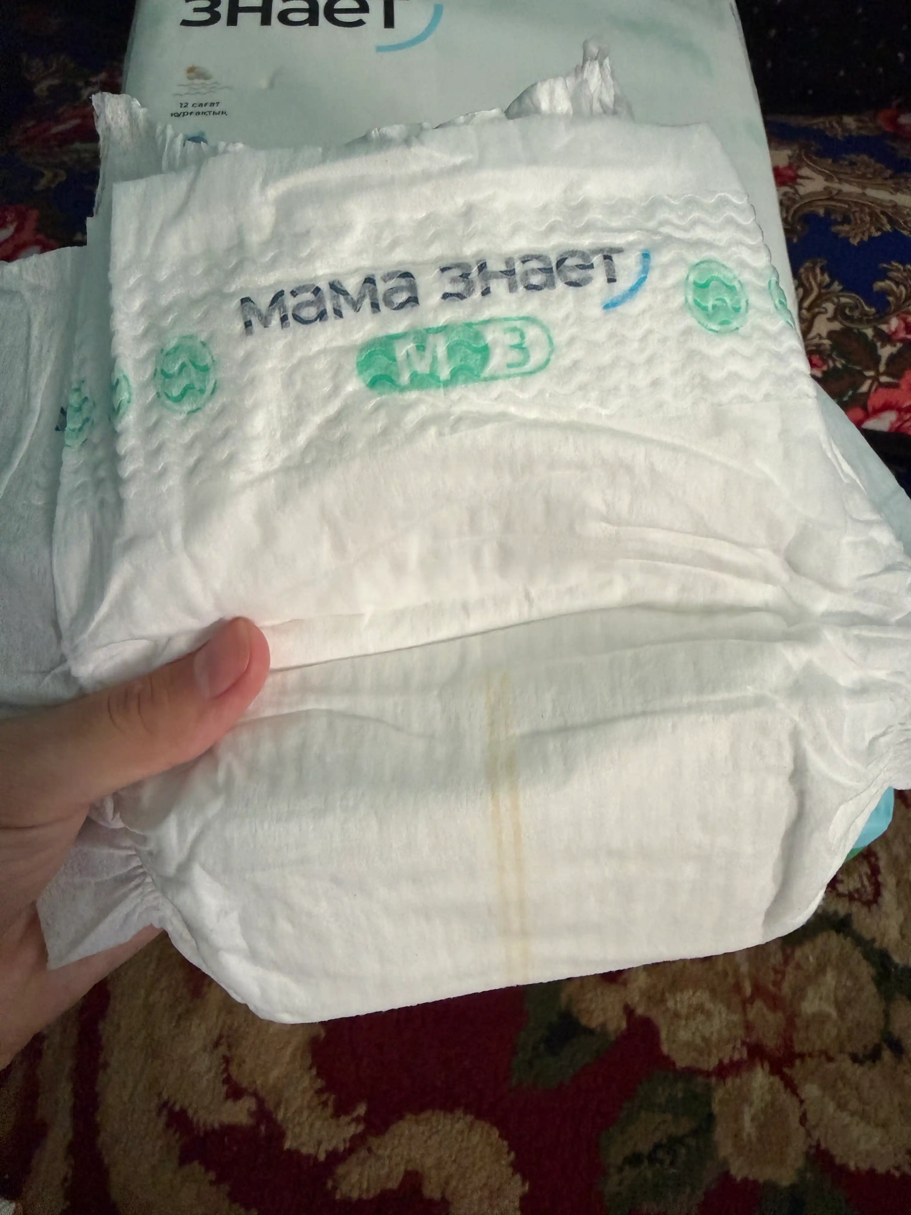 Детские подгузники Мама знает