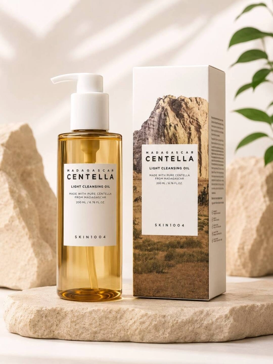 Centella Cleansing Oil гидрофильное масло для очищения лица с центеллой, 200 мл