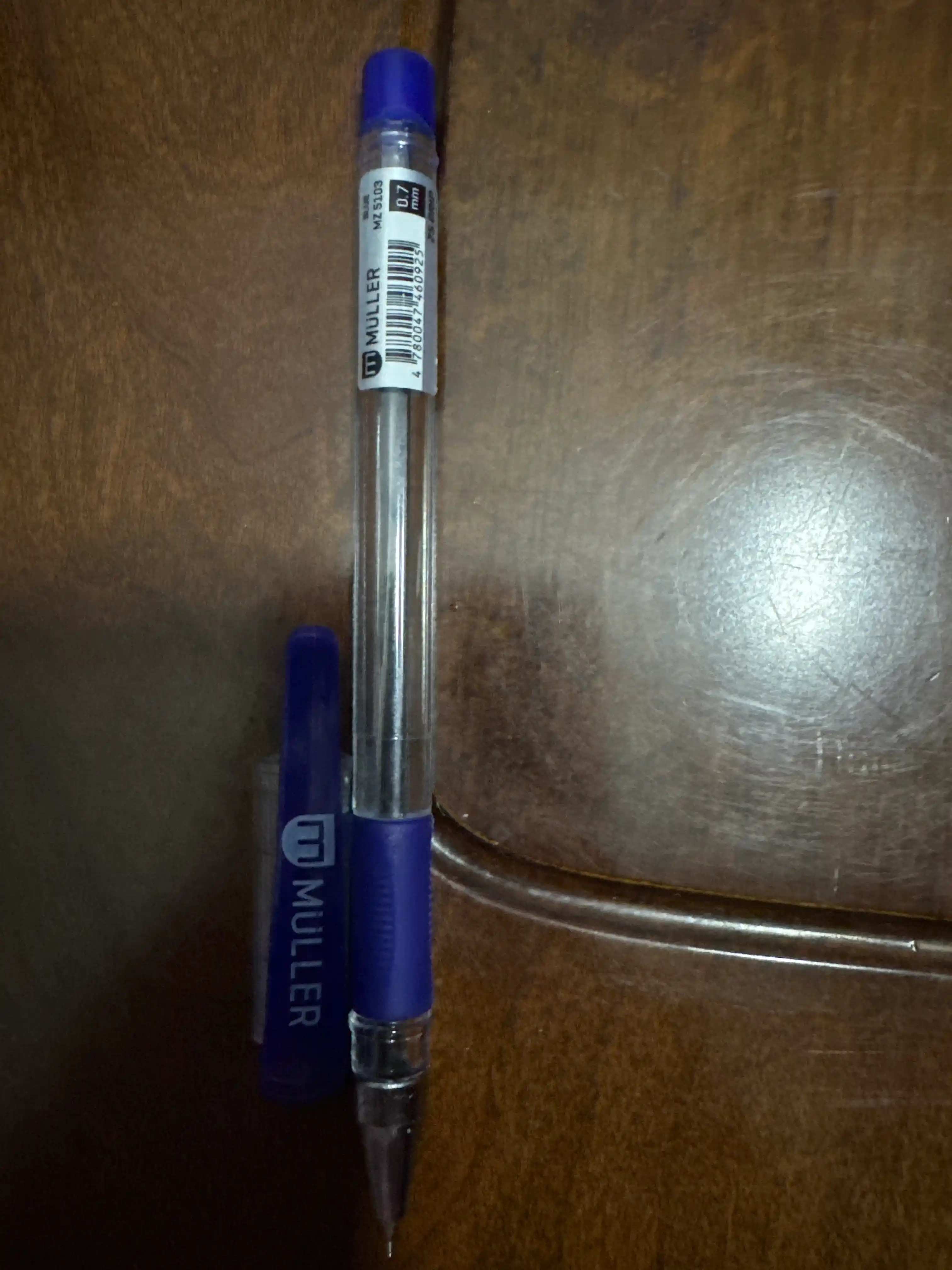 Sharikli ruchka Z5 grip 0.7 mm, 5 dona, ko'k