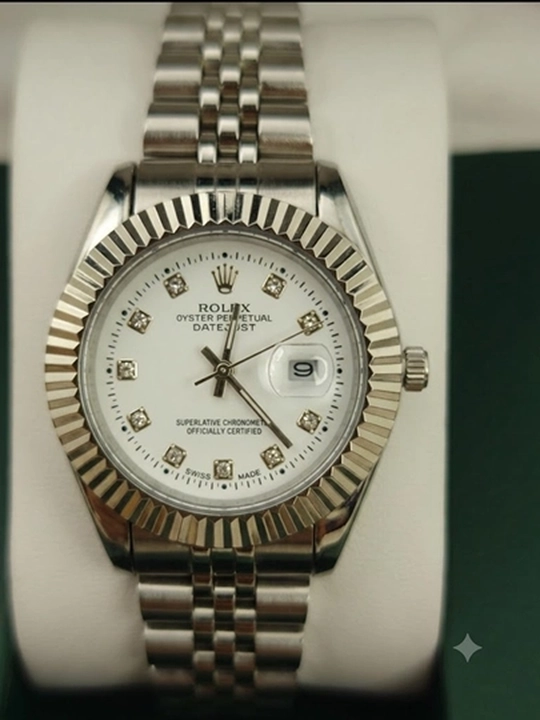 Ayollar uchun klassik Rolex soati - to‘liq sovg‘a to‘plami