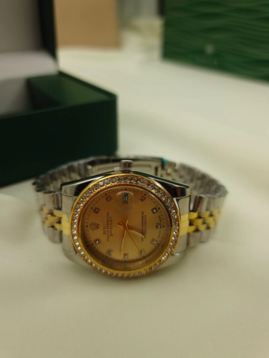 Ayollar uchun klassik Rolex soati - to‘liq sovg‘a to‘plami