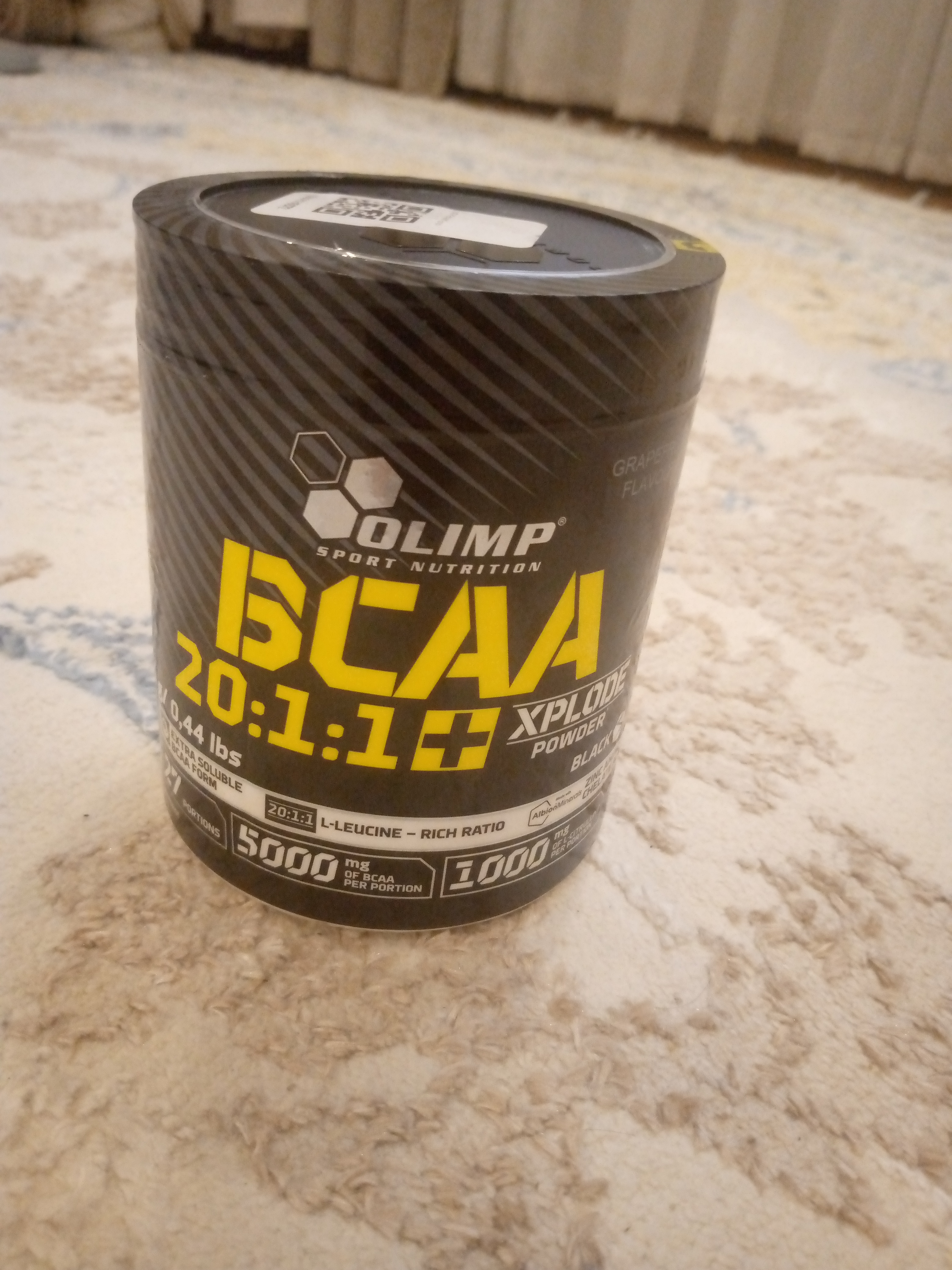 Olimp BCAA 20:1:1, 200 g, muskullar tiklanishi uchun BSA