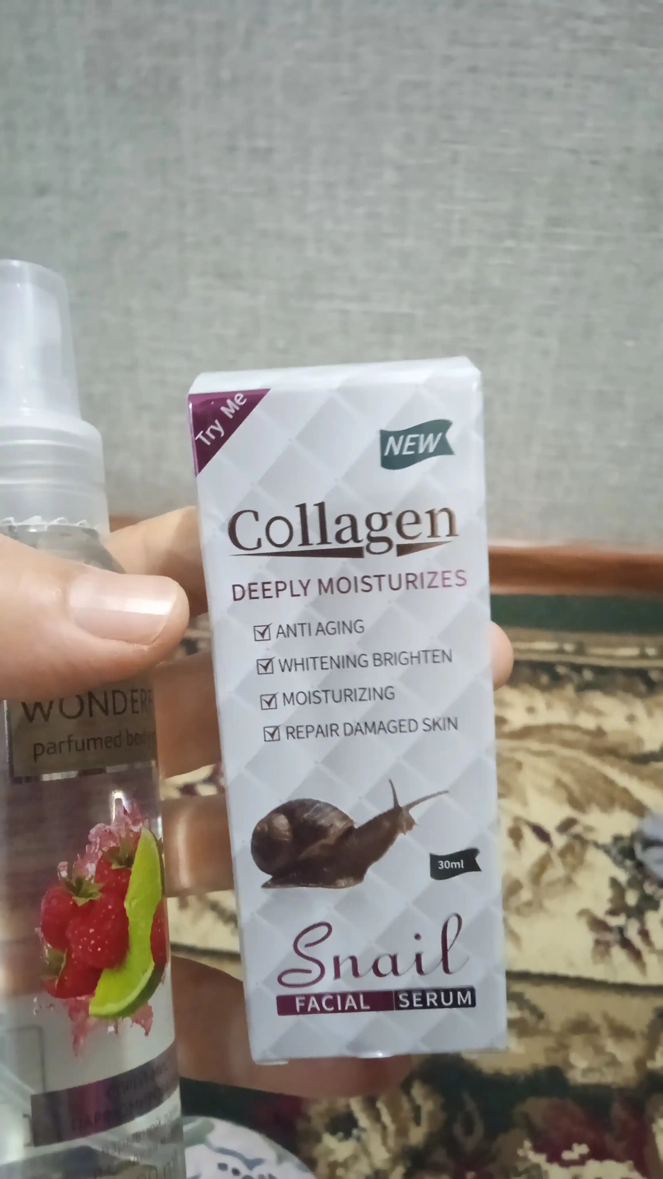 Collagen База для лица, отбеливающий, анти-акне и антивозрастной, 4 в 1, 30 г