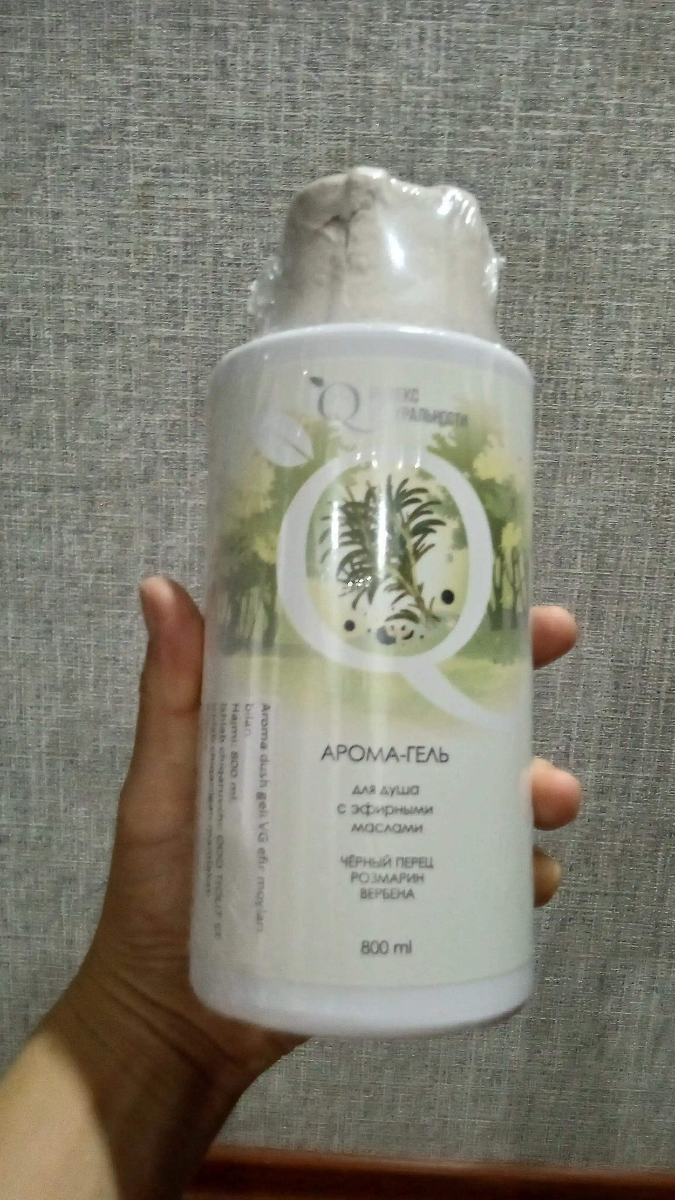 800 ml efir moylari qo‘shilgan ayollar dush uchun namlantiruvchi xushbo‘y gel