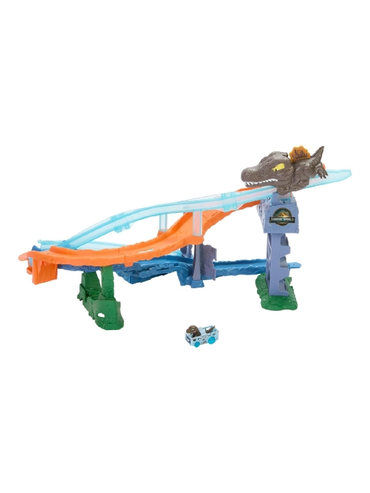 Hot Wheels Monster Trucks — shina-kейсli trassa va mashinalar to‘plami