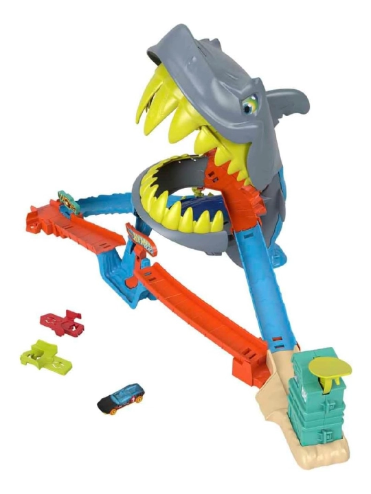 Hot Wheels Monster Trucks — shina-kейсli trassa va mashinalar to‘plami