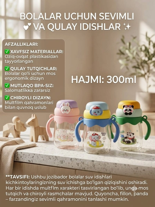 Bolalar suv idishi