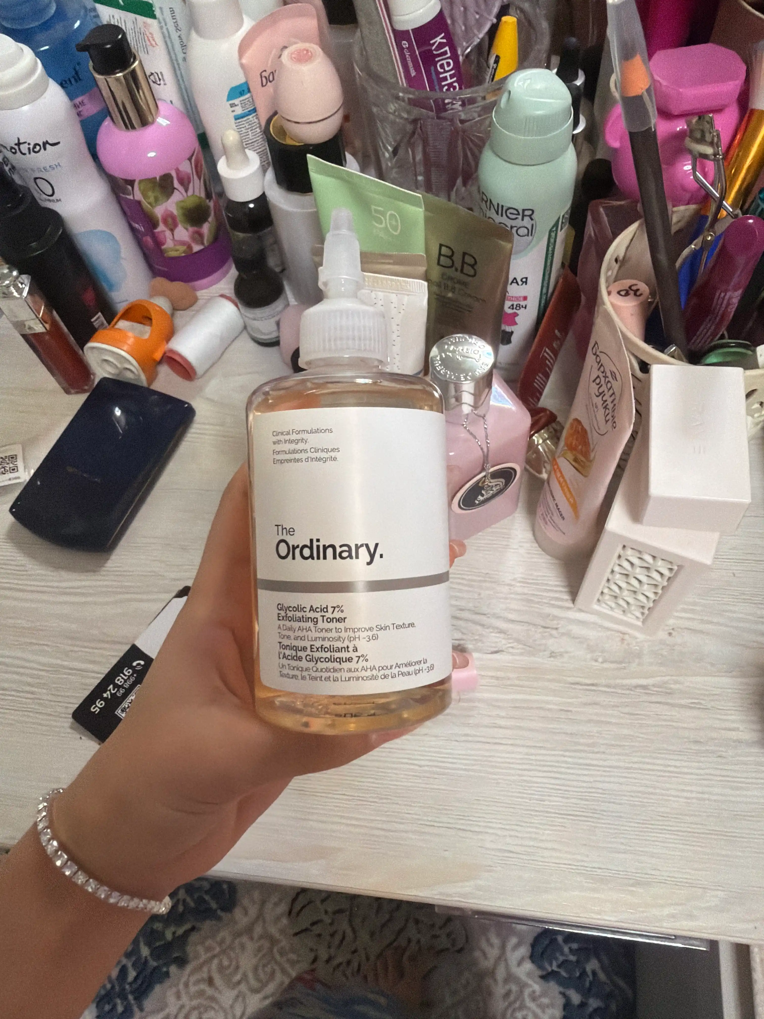 The Ordinary Glycolic Acid 7% Exfoliating Toner - тоник с 7% гликолевой кислотой, 240 мл