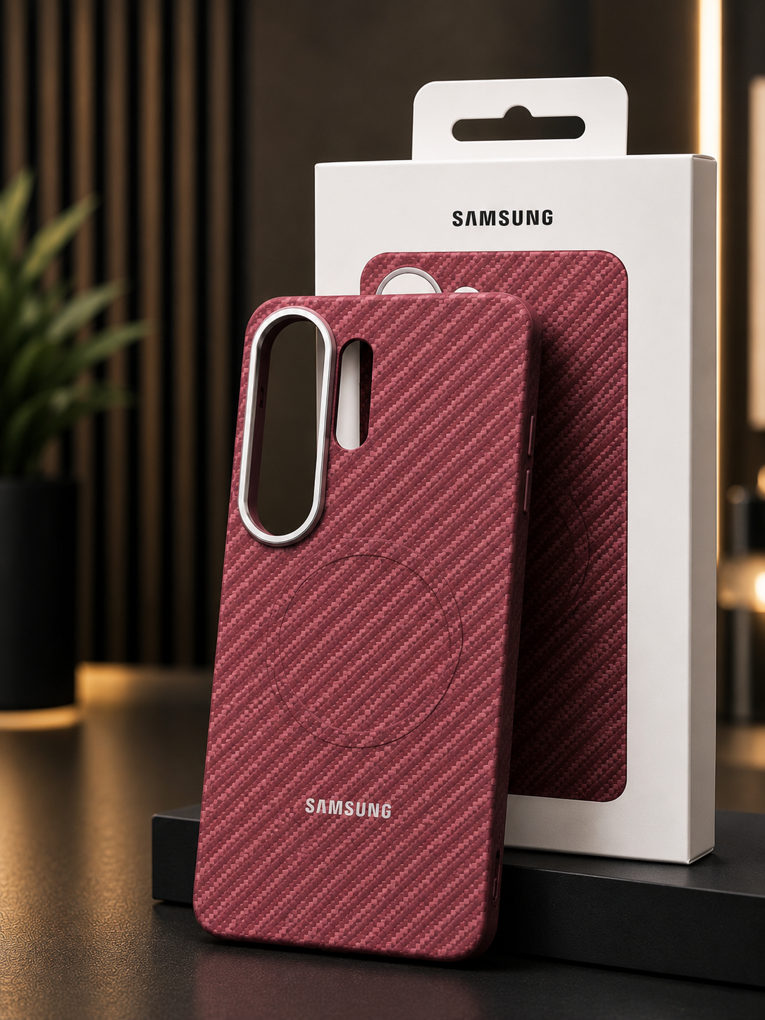 Карбоновый чехол для Samsung S26 Ultra - 