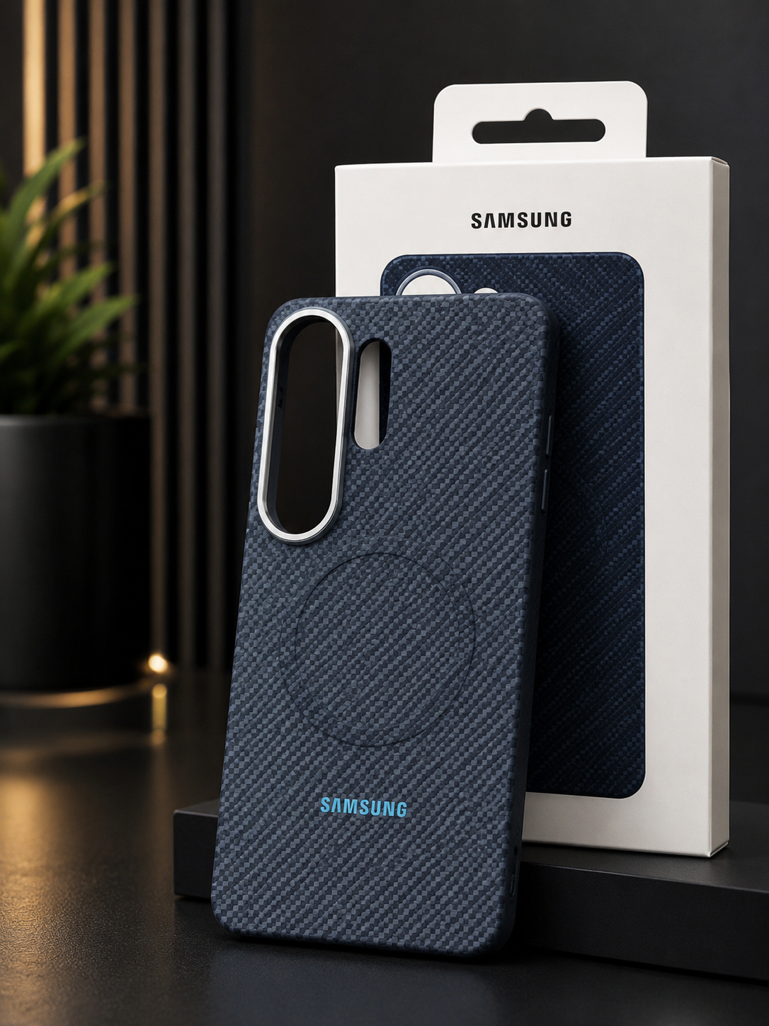 Карбоновый чехол для Samsung S26 Ultra - 