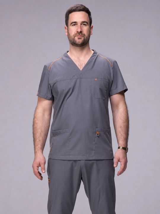 "WorkMed FLEXY Men’s Scrub SET" erkaklar tibbiy kostyumi