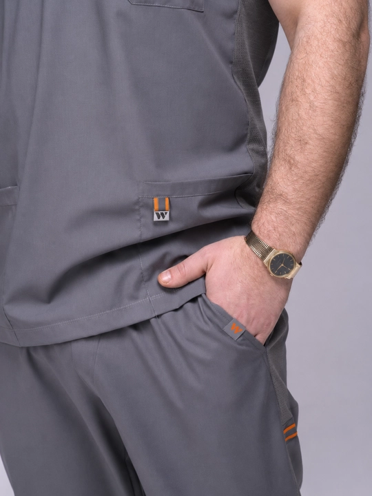 "WorkMed FLEXY Men’s Scrub SET" erkaklar tibbiy kostyumi