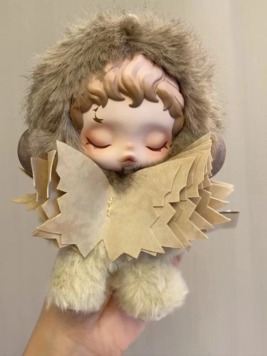 Коллекционная игрушка сюрприз. Брелок обвес на сумку, "Скулл панда", Лабубу