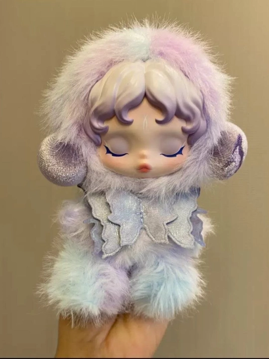 Коллекционная игрушка сюрприз. Брелок обвес на сумку, "Скулл панда", Лабубу