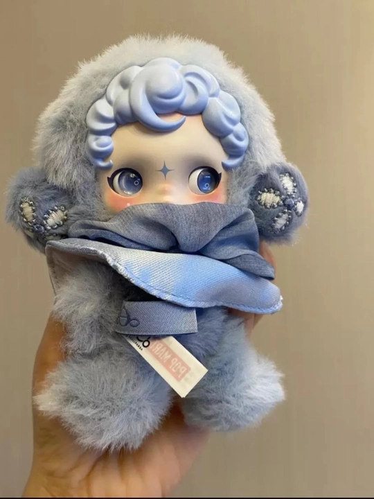 Коллекционная игрушка сюрприз. Брелок обвес на сумку, "Скулл панда", Лабубу