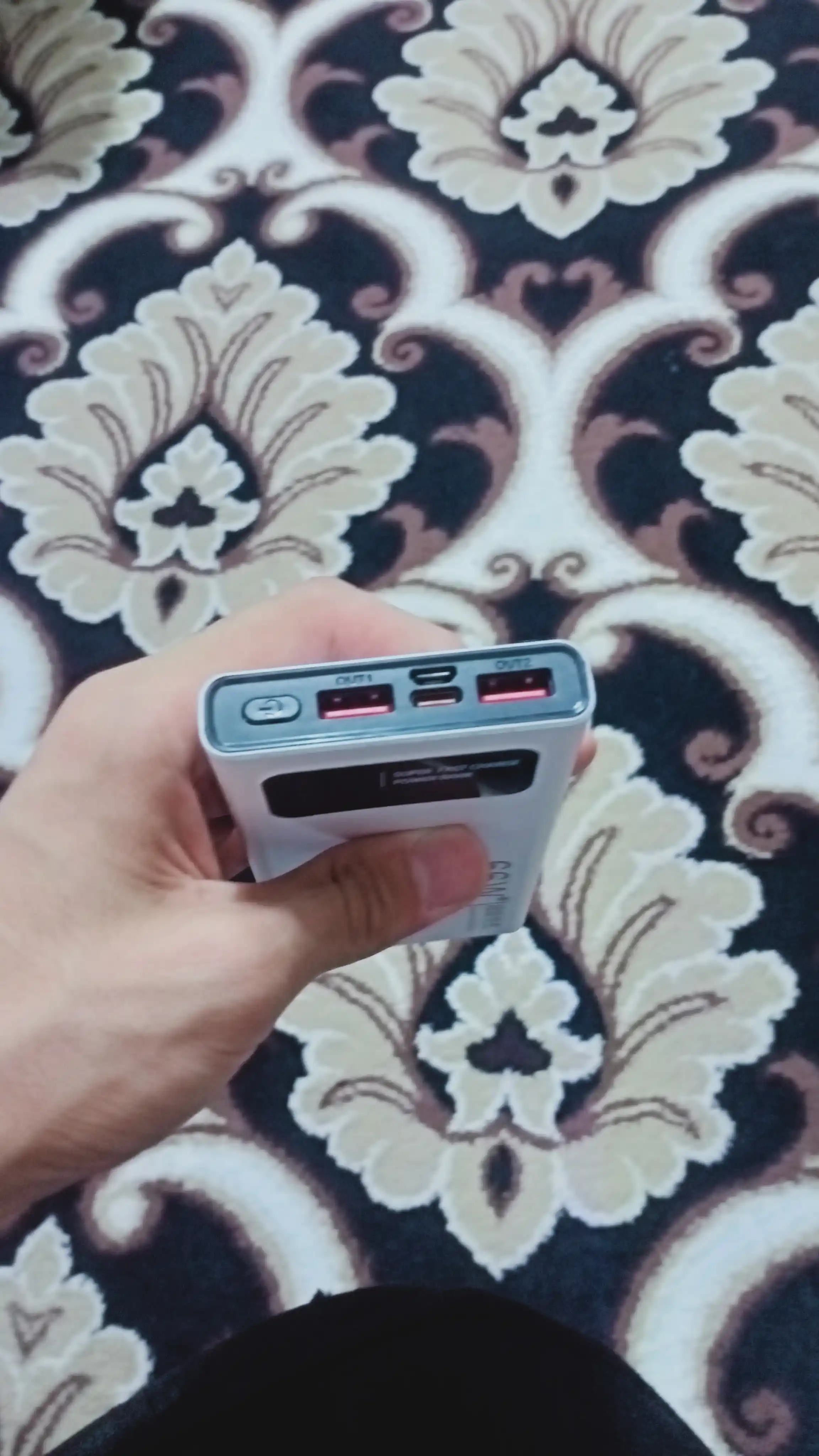 Внешний аккумулятор Power Bank, 66-22.5W, 20000mA, с быстрой зарядкой, 22.5w