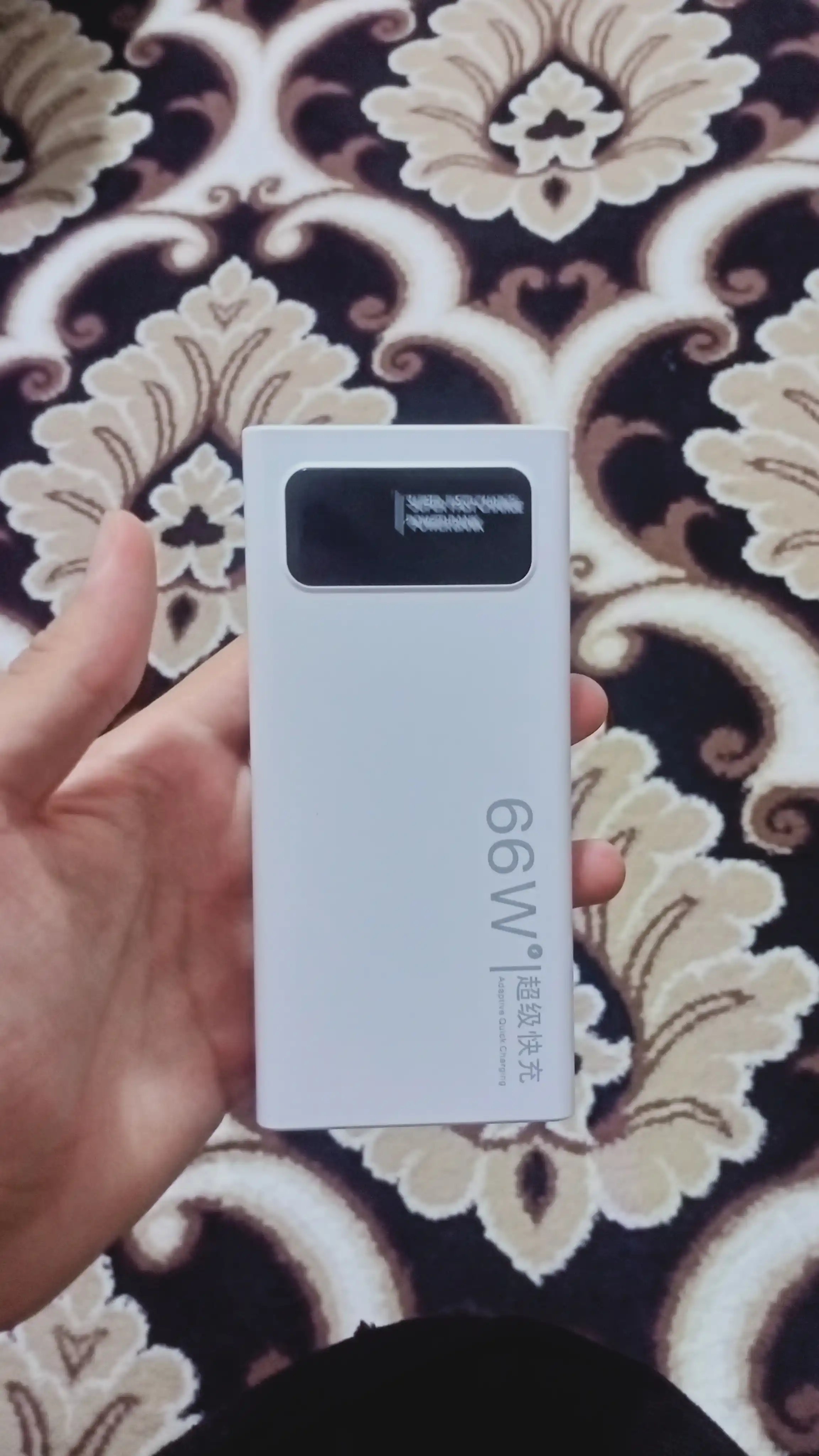 Внешний аккумулятор Power Bank, 66-22.5W, 20000mA, с быстрой зарядкой, 22.5w