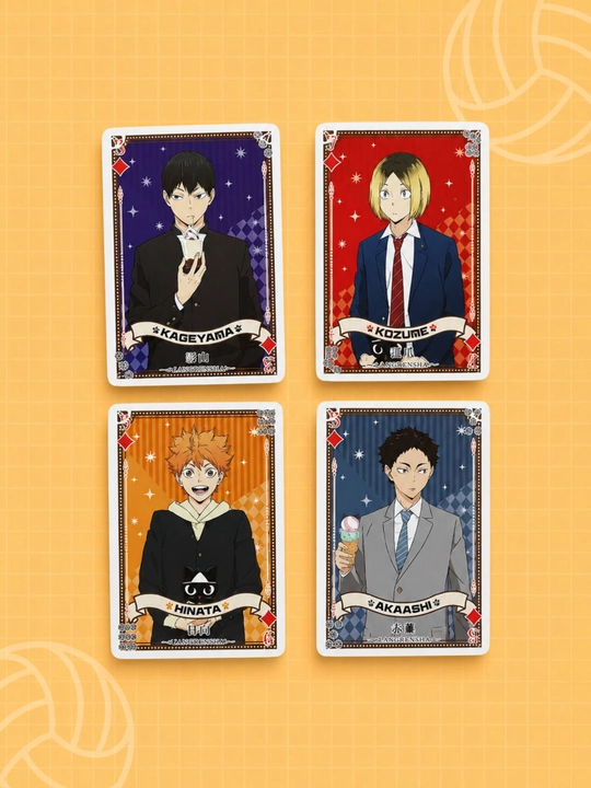 Игральные карты аниме Волейбол Haikyuu коллекционные карты для покера