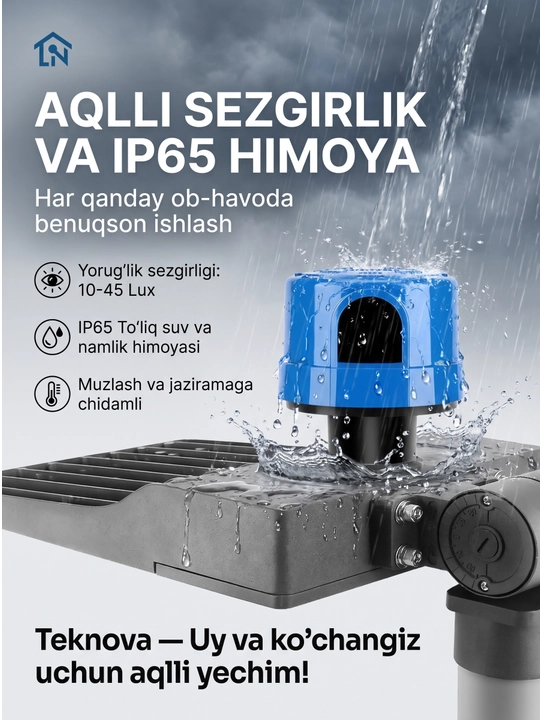 Fotorele avtomatik yorug'lik datchigi, 6A, 10A, 25A, ko'cha yoritgichlari uchun