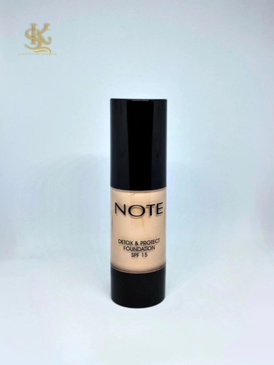 SPF 15 bilan detoksifikatsiya qiluvchi va himoya qiluvchi tonal krem