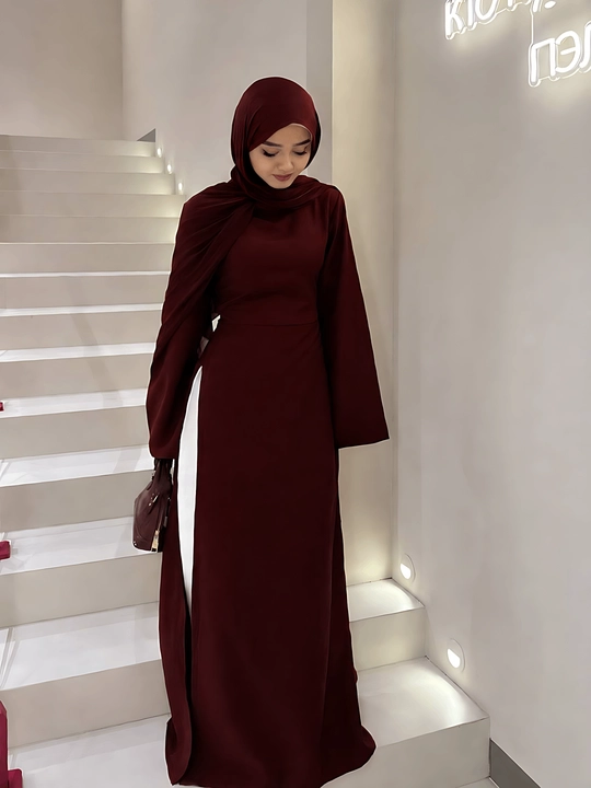 Abaya va Sultanka ikkilik to'plam, matosi Lyon, ayollar va qizlarga, standart 44-50