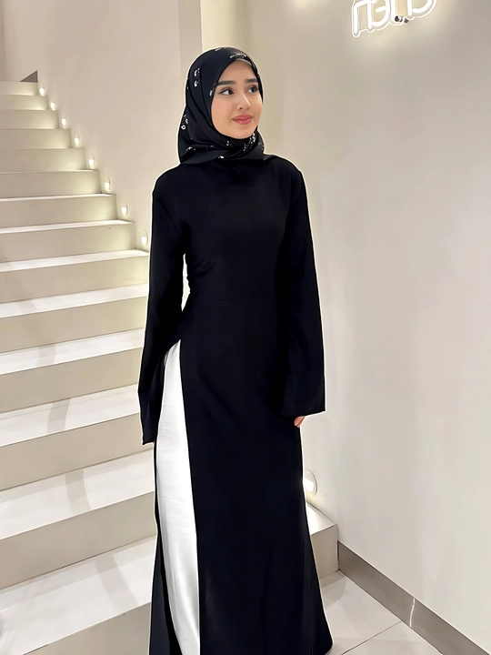 Abaya va Sultanka ikkilik to'plam, matosi Lyon, ayollar va qizlarga, standart 44-50