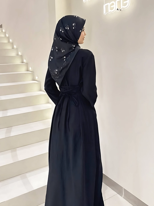 Abaya va Sultanka ikkilik to'plam, matosi Lyon, ayollar va qizlarga, standart 44-50