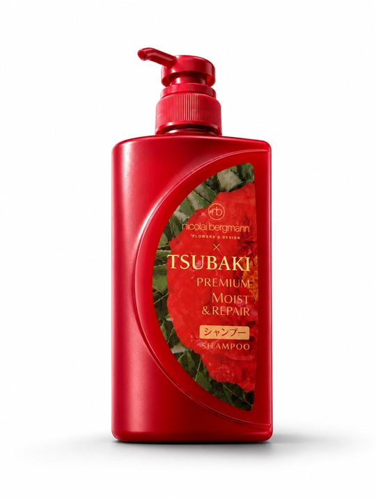 Шампунь Tsubaki Premium Volume & Repair для объёма и восстановления волос, 500 мл - 