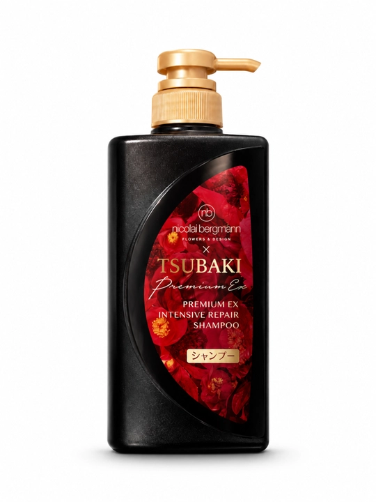 Шампунь Tsubaki Premium Volume & Repair для объёма и восстановления волос, 500 мл - 