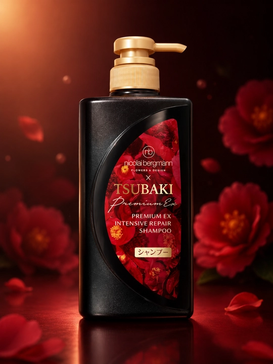 Шампунь Tsubaki Premium Volume & Repair для объёма и восстановления волос, 500 мл