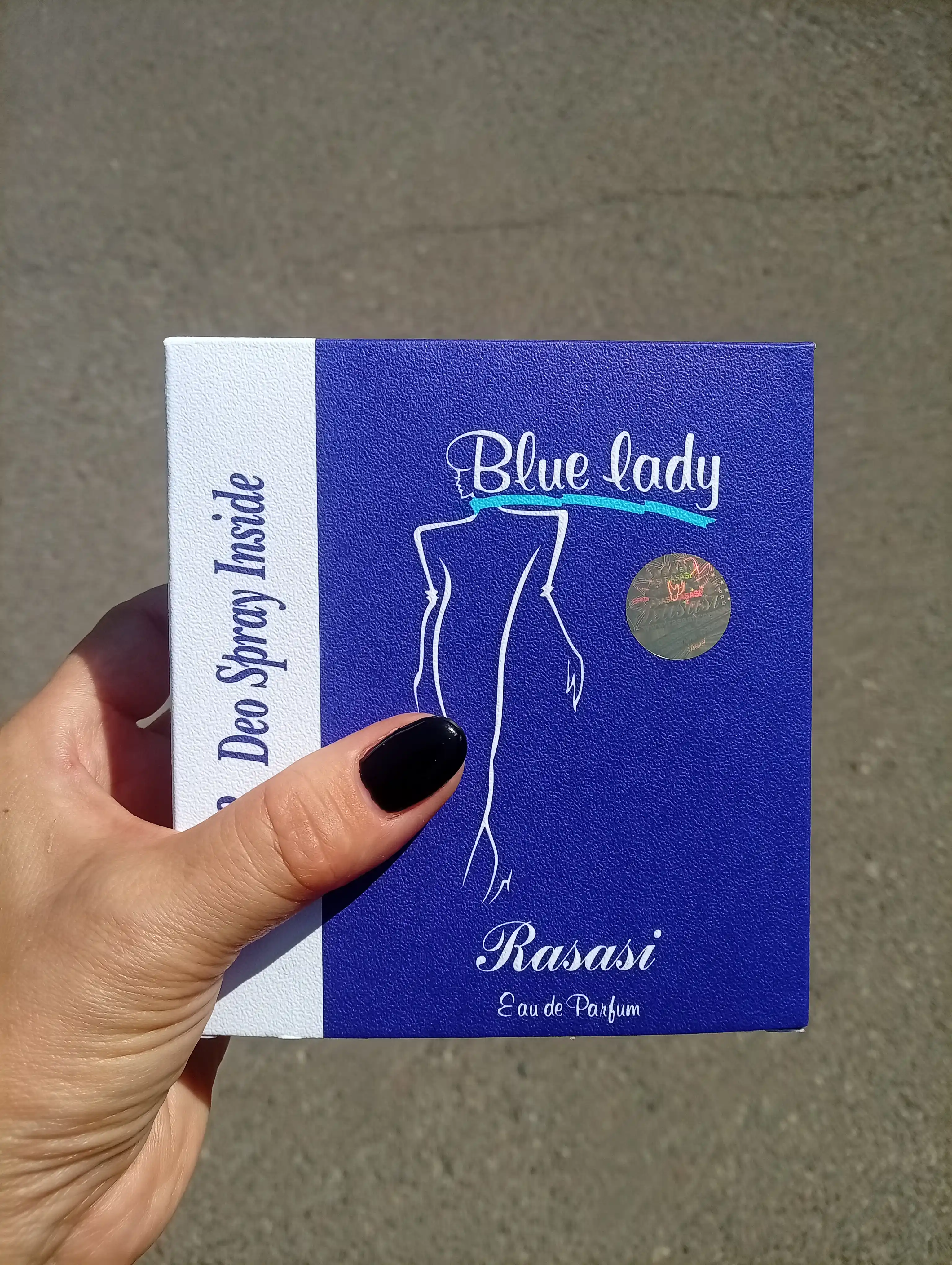 Parfyumlangan suv Blue Lady 40 ml