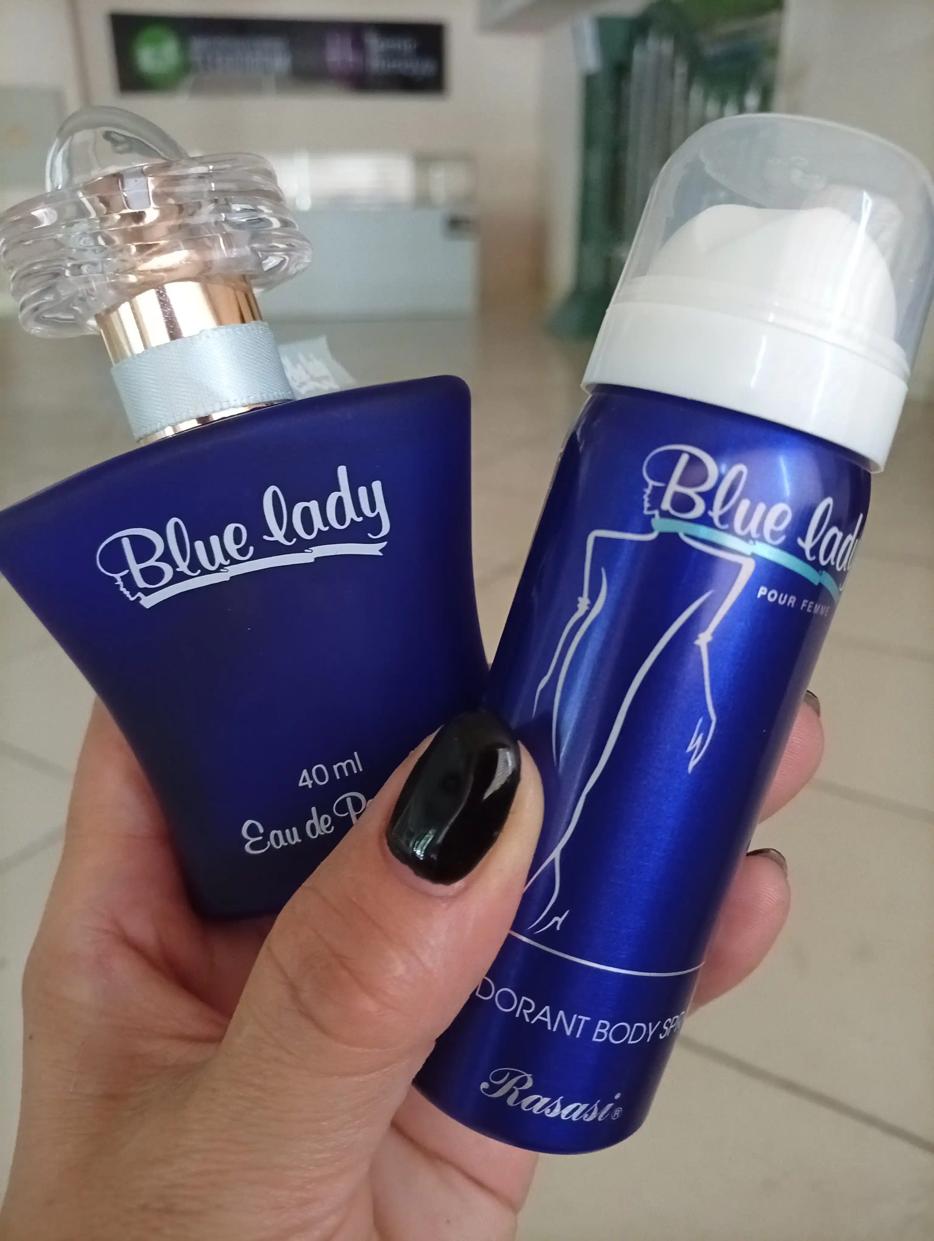 Parfyumlangan suv Blue Lady 40 ml