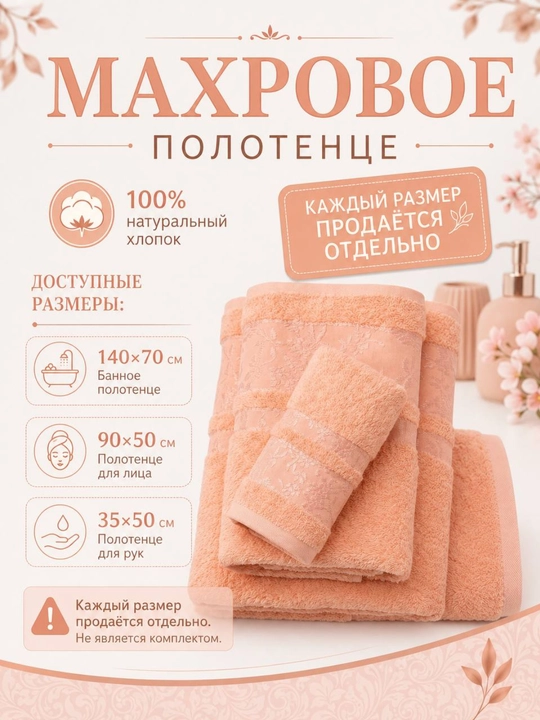 Sochiqlar to'plami 1 dona, hammom, yuz va soch uchun, yumshoq va mayin 1 dona - 