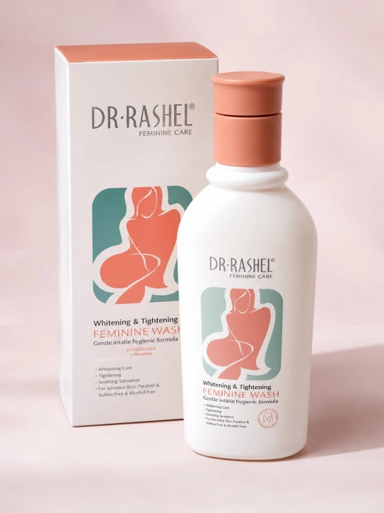DR.RASHEL Whitening & Tightening Feminine Wash — Gigiena uchun  vosita oqartiruvchi gel - 