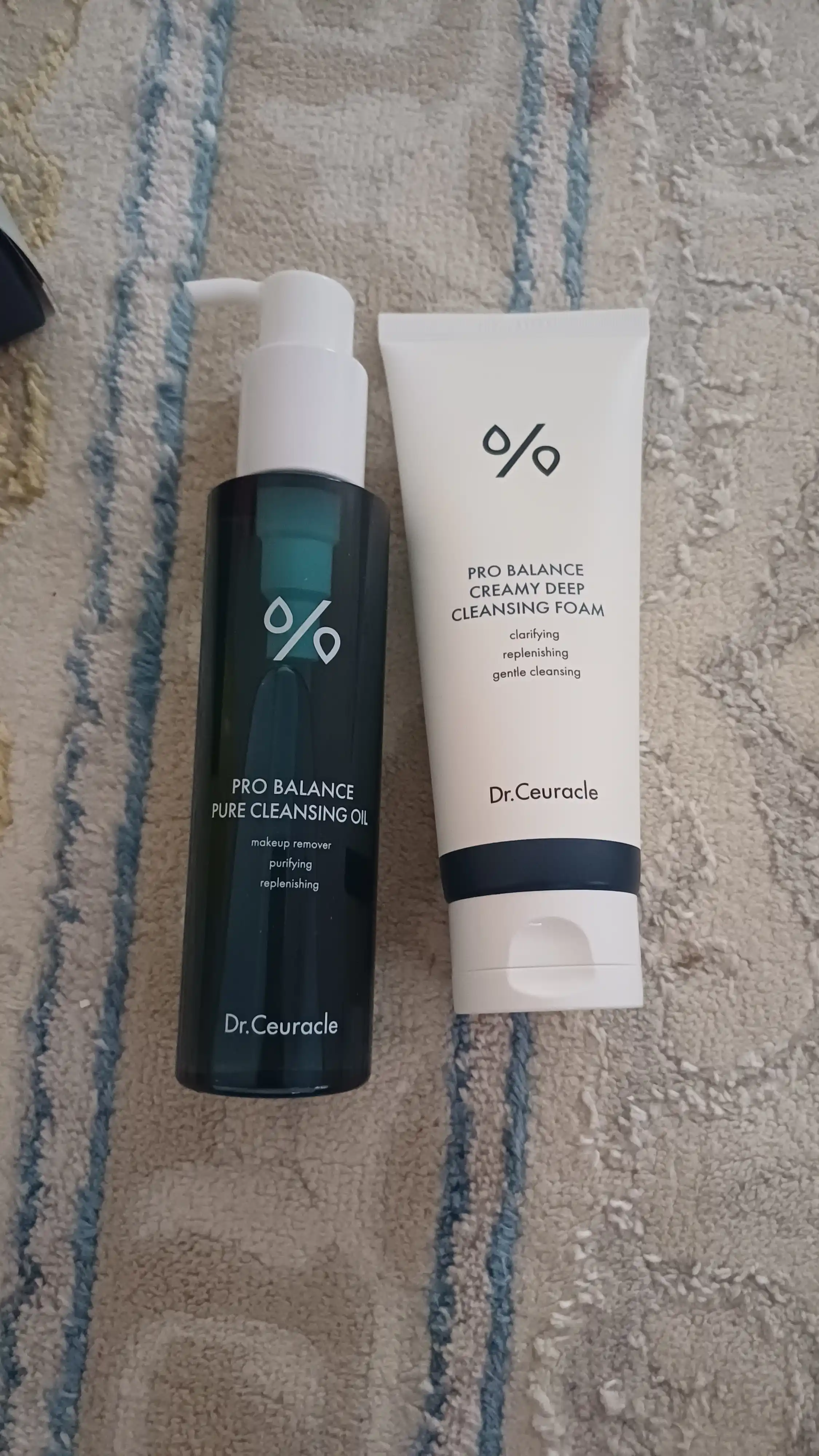 Dr. Ceuracle ikki marta tozalash to'plami Pro Balance Cleansing Duo Set