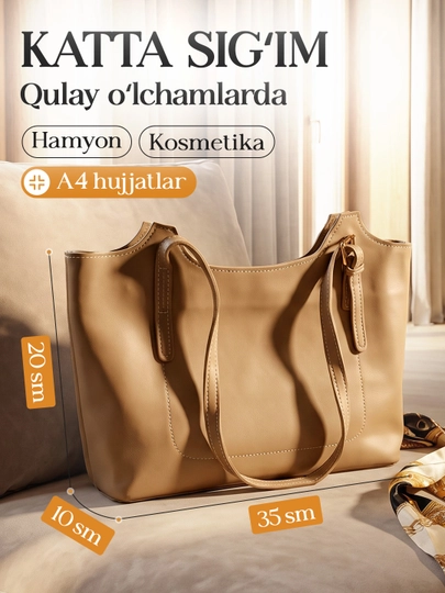 Ayollar sumkasi, sumka ayollar uchun yelkama, qizlarga katta sumkalar