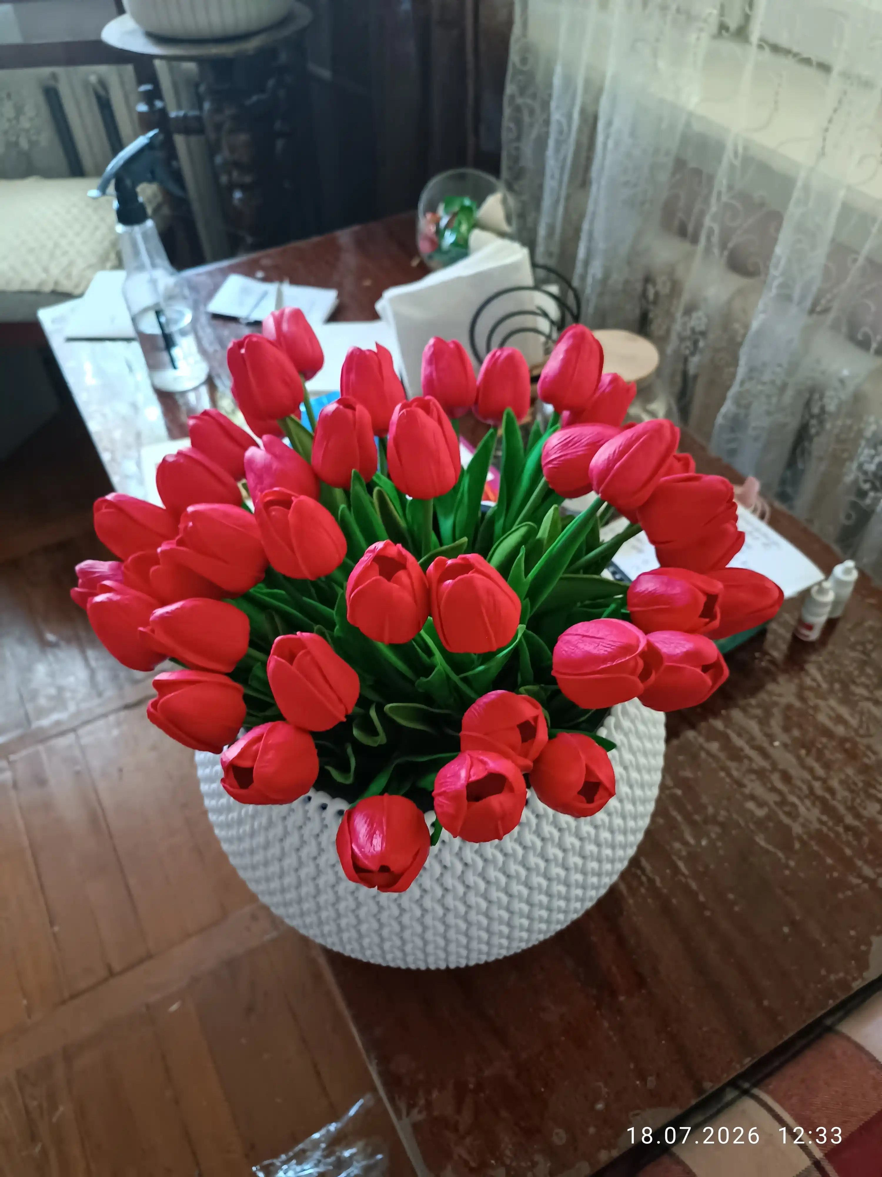 Sun'iy gullar, sovg'a, guldastalar va bezak uchun, 27-44 sm, Gifthome