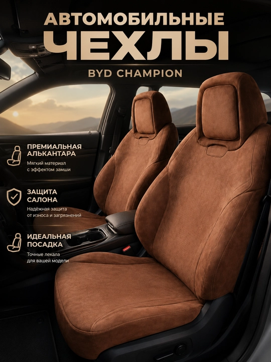 Avtochexol, BYD CHAMPION avtomobil o‘rindiqlari uchun qoplama - 
