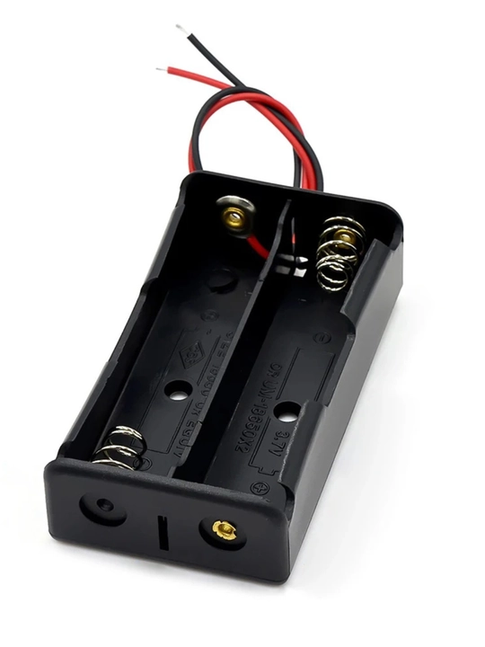 Держатель для Li-ion аккумуляторов 18650 с проводами, 1x / 2x / 3x / 4x