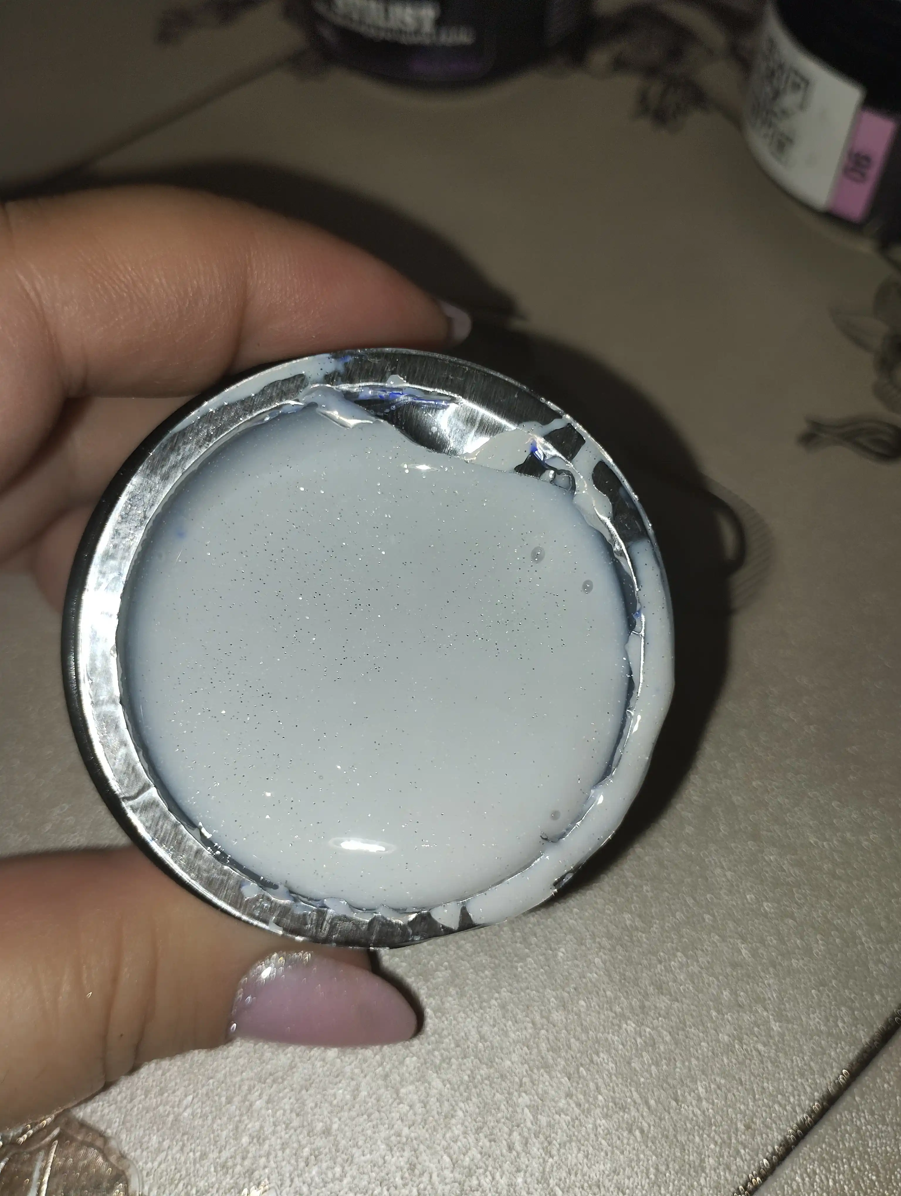 Гель №Milk Shimmer, 30 мл, молочный с шиммером, для ногтей, STILIST_STORE