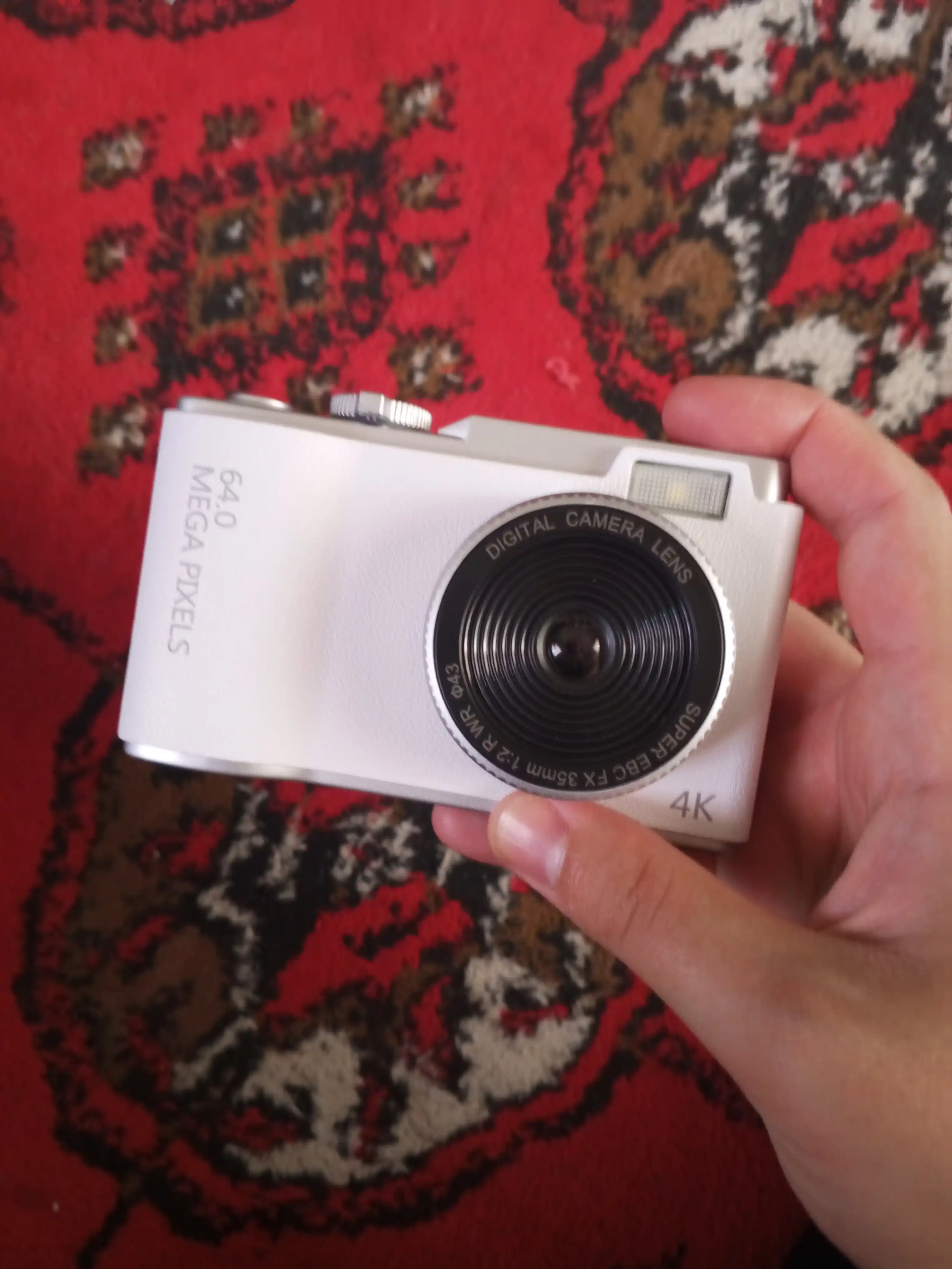 32 GB, xotira kartasi bilan bolalar raqamli retro kamerasi