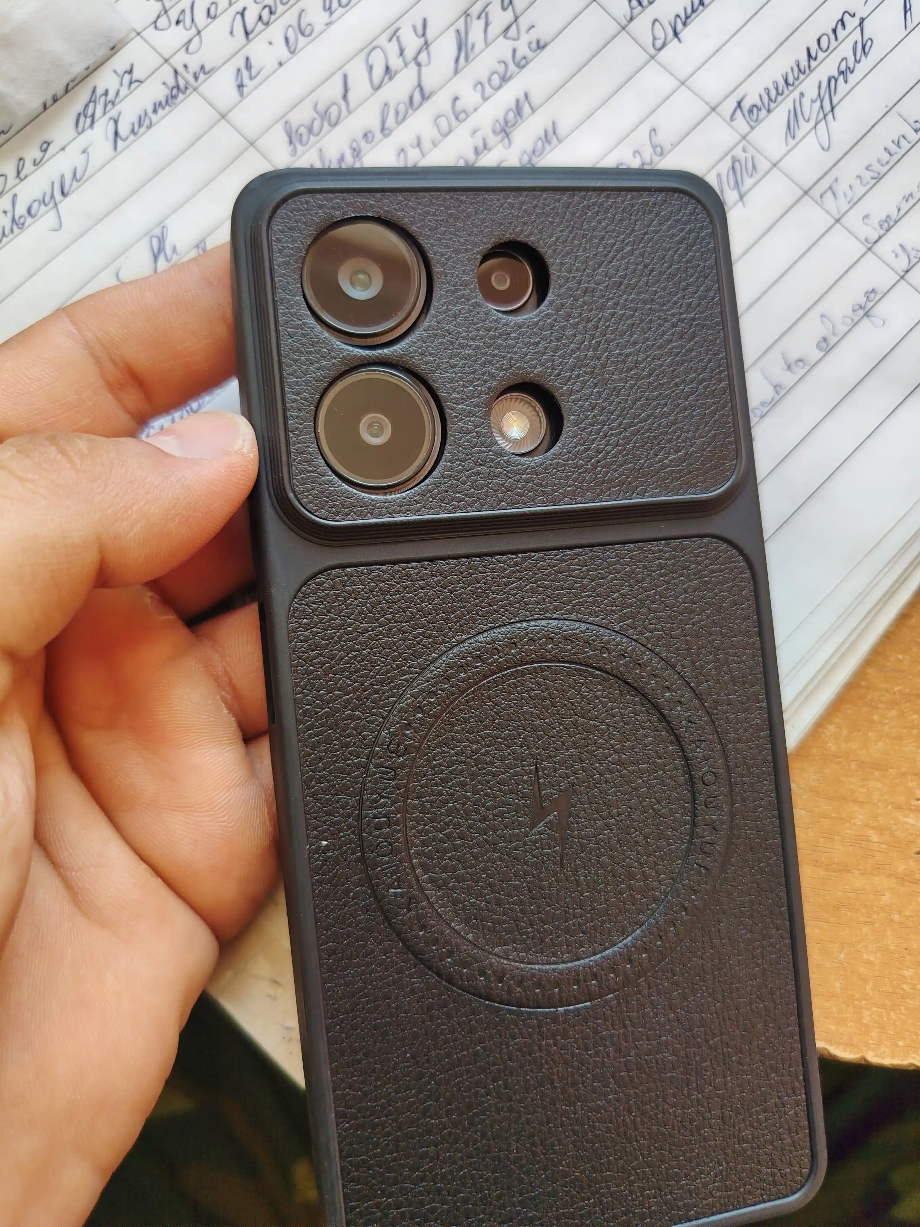 Redmi Note 13 4G uchun g`ilof, silikon