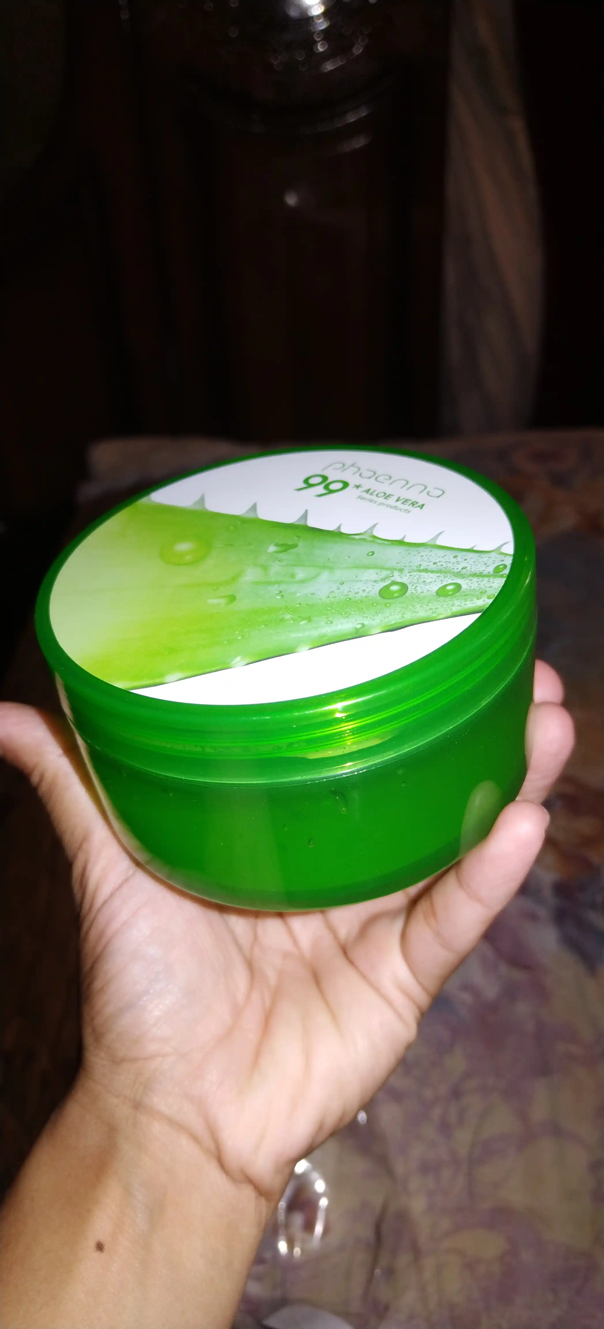 Yuz va tana uchun Aloe Vera, aloe bilan namlantiruvchi gel, 99% tiklovchi gel, 100 ml